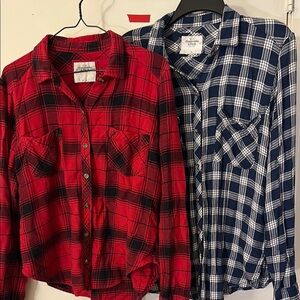 Abercrombie Plaid Shirts